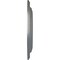 Ekena Millwork Niobe Ceiling Medallion (Fits Canopies up to 8 5/8"), Hand-Painted Platinum, 18"OD x 1 1/2"P CM18NIPLS - alternate 3